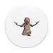 Funny Naked Mole-Rat Zookeeper Yoga Animal Lover Mole Rat PopSockets Swappable PopGrip