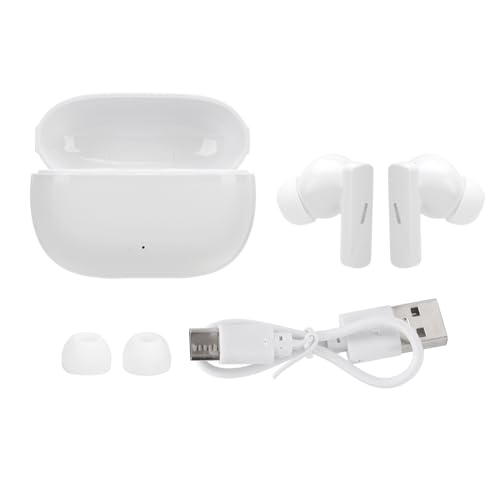 ANC ENC Earbuds,True Cordless Noise Cancelling Earbuds with Charging Reminder,Bluetooth 5.4 Headphones with 9D Panoramic Sound for Laptop Pad TV Android iOS Phones