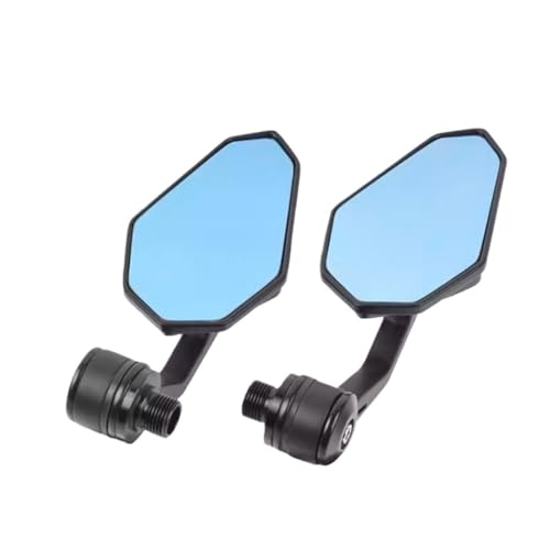 Espejos retrovisores de manillar de aluminio CNC para motos modificadas 752S