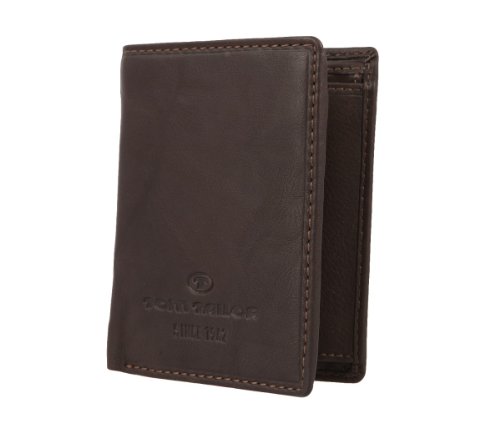 Preisvergleich Produktbild TOM TAILOR Herren Geldbeutel Portemonnaie Geldbörse braun 1446