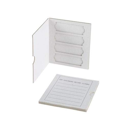 Heathrow Scientific 120557, 4-Place Cardboard Slide Holders (8 Packs of 20 pcs)