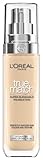 L'Oréal Paris, True Match Foundation, nahtlos verblendbar, mit Hyaluronsäure, vegane Formel, flüssige Textur, mittlere Deckkraft, natürliches Finish, für alle Hauttypen, 2.N Neutral Light, 30 ml