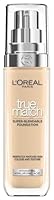 L'Oréal Paris, True Match Foundation, nahtlos verblendbar, mit Hyaluronsäure, vegane Formel, flüssige Textur, mittlere Deckkraft, natürliches Finish, für alle Hauttypen, 2.N Neutral Light, 30 ml