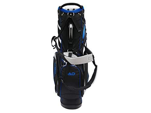Golf Stand Bag - Premium Everyday Golf Bag For Men And Women, 14-Way Top Dividers, Ultra Lightweight, Easy For Carrying, Large Pockets For Accessories, Durable Water Resistant (Black/Blue) #TOP5