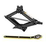 【Cric ciseaux robuste 2T】 : Ce cric de levage automobile durable est conçu pour supporter le poids des voitures, des SUV et des camping-cars, ce qui en fait un outil indispensable pour tout conducteur. Sa construction robuste garantit sécurité et fiabilité, vous offrant la tranquillité d'esprit en cas de changement de pneu d'urgence.