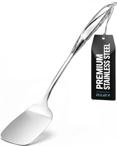 Zulay Kitchen Stainless Steel Spatula Turner