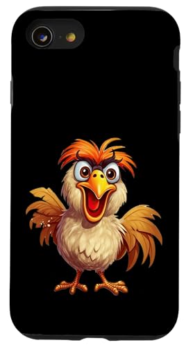 Carcasa para iPhone SE (2020) / 7 / 8 Divertido regalo de gallina gallina gallina pájaro para mamá mamá mamá mujeres