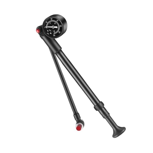 Pompe à vélo ergonomique haute pression pour un gonflage sans effort au quotidien