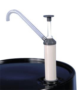 16 Oz. Push Pump, Fits 2 FINE Thread NPT, Poly Drum & Pail Pump