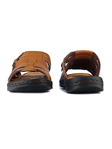 Image of Red Chief Genuine Leather Formal Slip-On Slipper for Men | RC3679