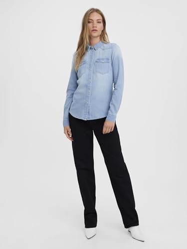 VMMARIA LS Denim Slim Shirt Mix New NOOS
