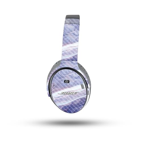 Image of MightySkins Carbon Fiber Skin Compatible with Bose QuietComfort 35 II Headphones - Whirlwind | Protective, Durable Textured Carbon Fiber Finish | Easy to Apply, Remove, and Change Style