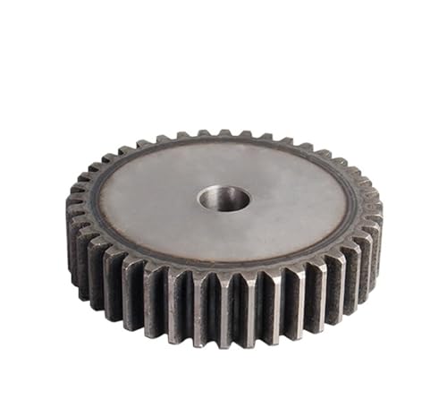 LYMFE Industrial helical Gear 1pcs 4M Spur Gear 10T/11T/12T/13T/14T/15T/16T/17T/18T/19T/20T Carbon Steel Thickness 35mm (Size : 4M 14T -1pcs)
