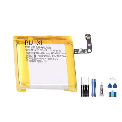 Batería compatible para Huami GTR 3 y GTR 3 Pro 440mAh 3.87V miniatura 1