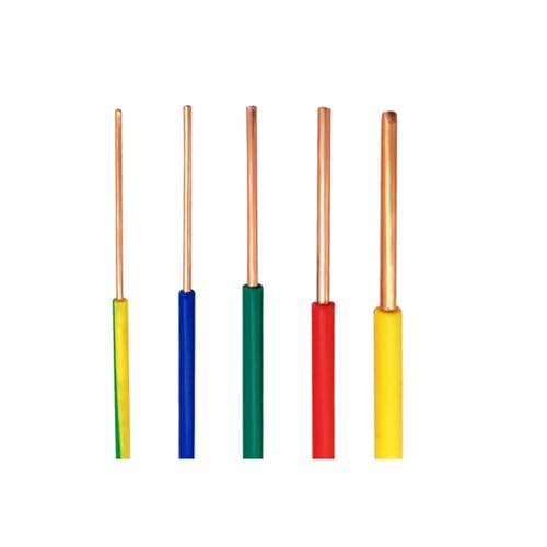 Cable eléctrico de 12 AWG de cobre sólido con aislamiento flexible azul mononúcleo 5 metros 4