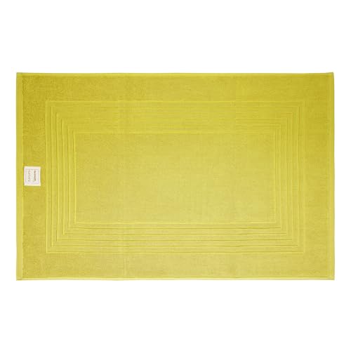 Tapis de bain absorbant éponge Dyckhoff vert kiwi pour sol sec