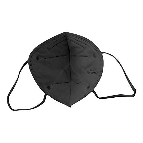 Supplyaid Bdl-A0083 Kn95 Face Mask For Protection Against Pm2.5 Dust, Pollen And Haze-Proof, 25 Pack, Black #TOP4