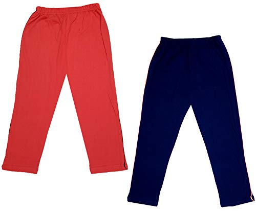 Image of IndiWeaves Girls Super Soft Cotton Solid 3 4th Leggings /Capris (Multicolor28, 12-14 Years) Pack of 2