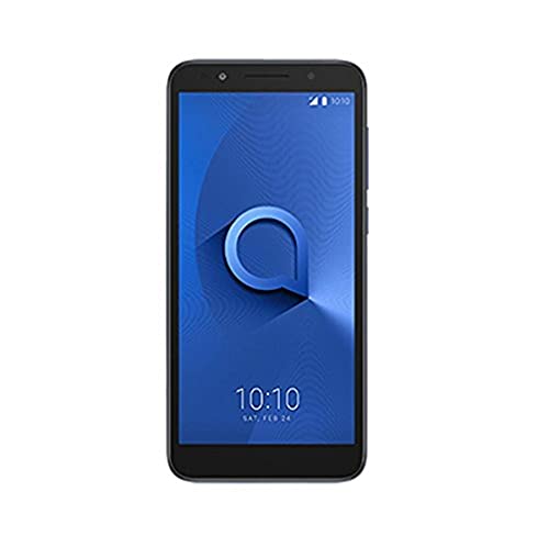 Alcatel 1X (2019) Dual-SIM 16GB ROM + 2GB RAM (GSM Only | NO CDMA) Factory Unlocked 4G/LTE Smartphone (Blue) - International Version