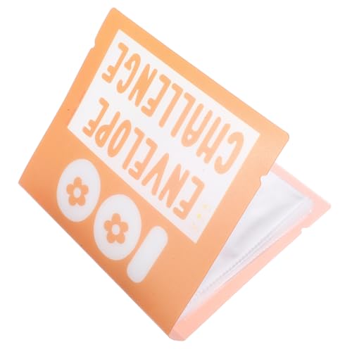 VILLCASE Classeur à Enveloppes Avec Pochettes Cahier De Défis Épargne Classeur Budgétaire Pour Gestion