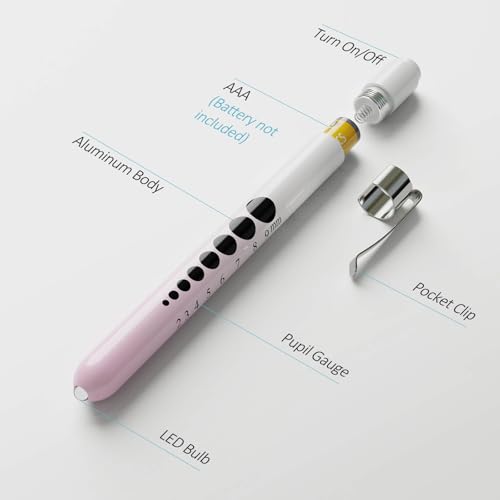 Image of CAVN Pen Light with Pupil Gauge LED Penlight for Nurses Doctors