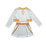 Xinnice Rumi Cosplay Niños Anime Cospaly Mira Disfraz Zoey Golden Outfit Chaqueta Rock Rumi/Mira/Zoey Halloween Disfraz