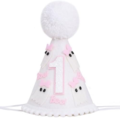 WAOUH Half Birthday Hat - Bow Cake Smash Crown for 6 Month Baby, Mini Photo Prop