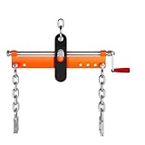 MERXENG 4400 LBS Steel Engine Hoist Load Leveler, 0.5M Small Engine Lift Balance with 6 Mounting Holes, Heavy Duty Auto Shop Engine Lifting Tool