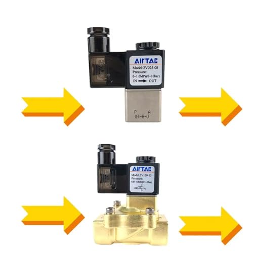 Électrovanne de Commande 2V025-06 AC220V vanne d'inversion de flux - 3