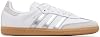 adidas Originals Zapatilla Samba OG Mujer (Blanco Plata Goma Metálico, 7) 2