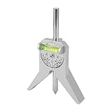 Pipe Center Finder Pipe Marker Centering Tool Pipeline Positioning Tool with Stainless Steel Aluminum Alloy Design for Water Gas Oil Pipes,Efficient Pipe Marker Centering