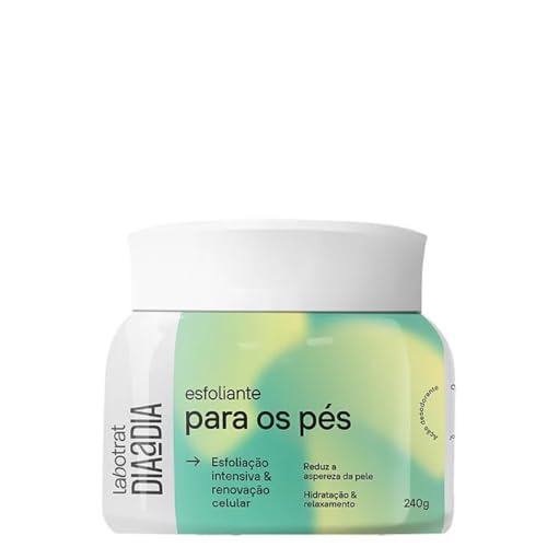“Esfoliante Pés LABOTRAT Remove Células Mortas Suaviza Calosidades Asperezas Pele Fórmula Argila Ver