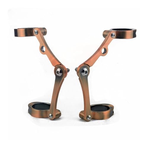 Soporte para faro de motocicleta universal y abrazadera para barra de luz de horquilla 39-41mm