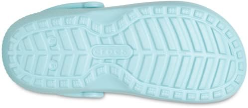 Crocs Unisex Classic Lined Neo Puff Fuzzy Winter Boots Snow, Pure Water, Numeric_12 US Men | Image 3