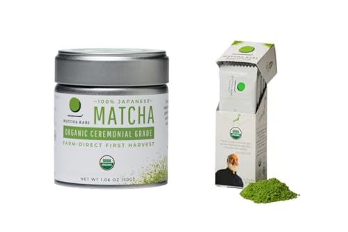 Té Matcha 30g Ceremonial con 6 sticks miniatura 1