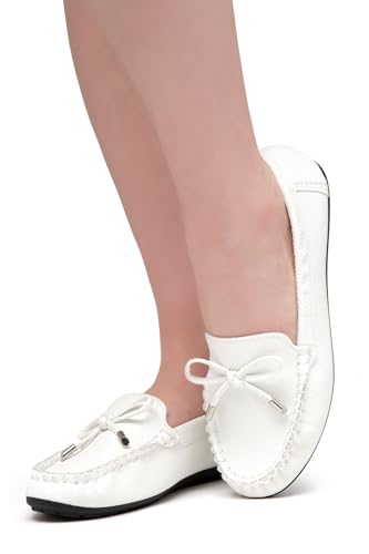 Image of Herstyle Loafers for Women - Slip-On Business Flats Shoes | Dressy Casual Walking Flats with Memory Foam Insole | Lightweight & Comfortable Moccasins for Office & Travel