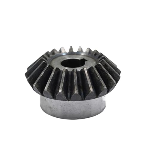 Bevel Gear Pinion Hardware Mechanical 1pcs 1:1 Bevel Gear 2M 30 Teeth 2 Module 25T 90 Degrees Meshing Angle Steel Gears Keyway Bore 10 12 14 15 16 17 18-28mm(14mm (Keyway 5mm))