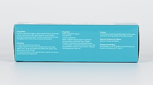 Tattoo Numbing Cream - Painless Numbing Cream for Tattoos, 6-8 Hours Maximum Extra Strength, Best for Piercing, Waxing, Microneedling/Long-Lasting(1oz)