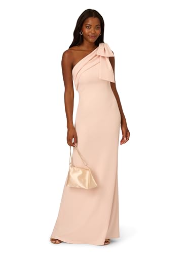 Image of Adrianna Papell Women's Stretch Crepe Long Dress