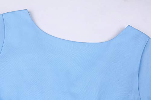 Image of MINTLIMIT Women's 1950s Retro Vintage Cocktail Party 3 /4 Sleeve Swing Dress