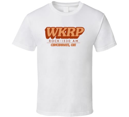 WKRP Rock 1530 Am Cincinnati Ohio Tv Show Fan T Shirt