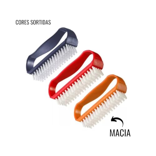 Escova Para Limpar Unhas Cantos Condor Cores Sortidas