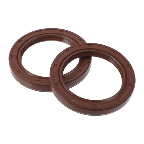Image of VekAuto Oil Seal Ring Rotary Shaft Seal NBR Rubber 40x55x7mm 2Pcs