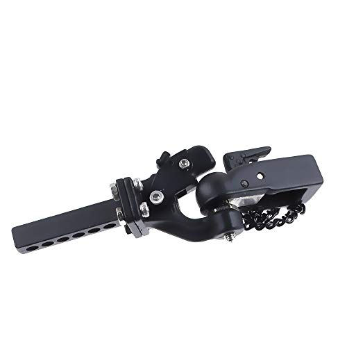 DKKY 1/10 RC Trailer Hook Tow Hitch with Ball Buckle Compatible with Axial SCX10 Traxxas TRX4 1/10 Scale RC Accessories - Thumbnail 7