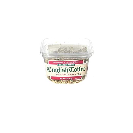 Trader Joe's English Toffee with Milk Chocolate, 8 Ounce
