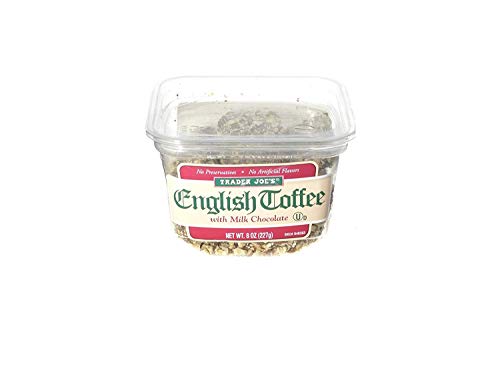 Trader Joe's English Toffee with Milk Chocolate, 8 oz