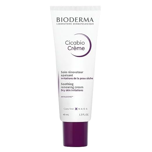 CICABIO Crème 40ml | Restaure l'épiderme à chaque étape de la réparation cutanée-Apaisement immédiat|Peaux sensibles irritées, sèches à très sèches voire atopiques-Peaux délicates des enfants et bébés