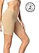 Jaanvi fashion No Front Seam Biker Shorts for Women with Pockets, Yoga Workout Gym Bike Shorts (Pack of 2, Nude-M)