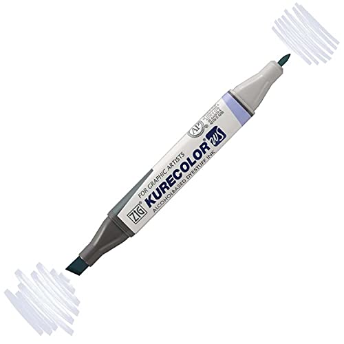 Zig Kurecolor Twin WS Marker Blue Grey 2 feutre dessin manga