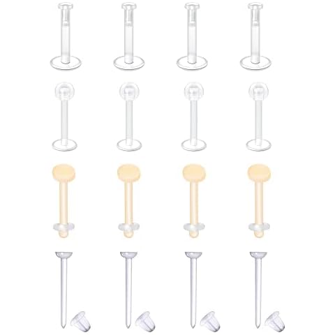 LAURITAMI Clear Piercing Retainers Set Cover